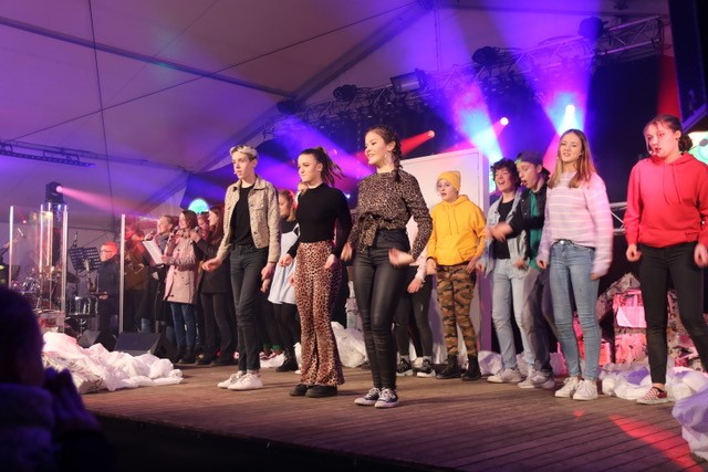 Voorstelling Kerstspel groot succes