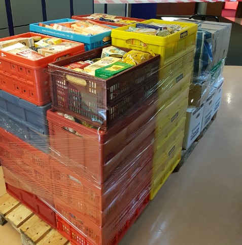 Hoge opbrengst bij de kerstactie voor de voedselbank