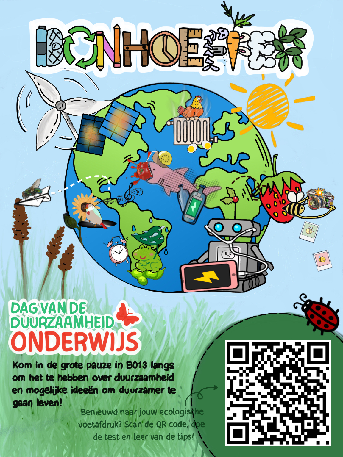 Dag van de duurzaamheid – Bonhoeffer-Hoodie-Design-wedstrijd